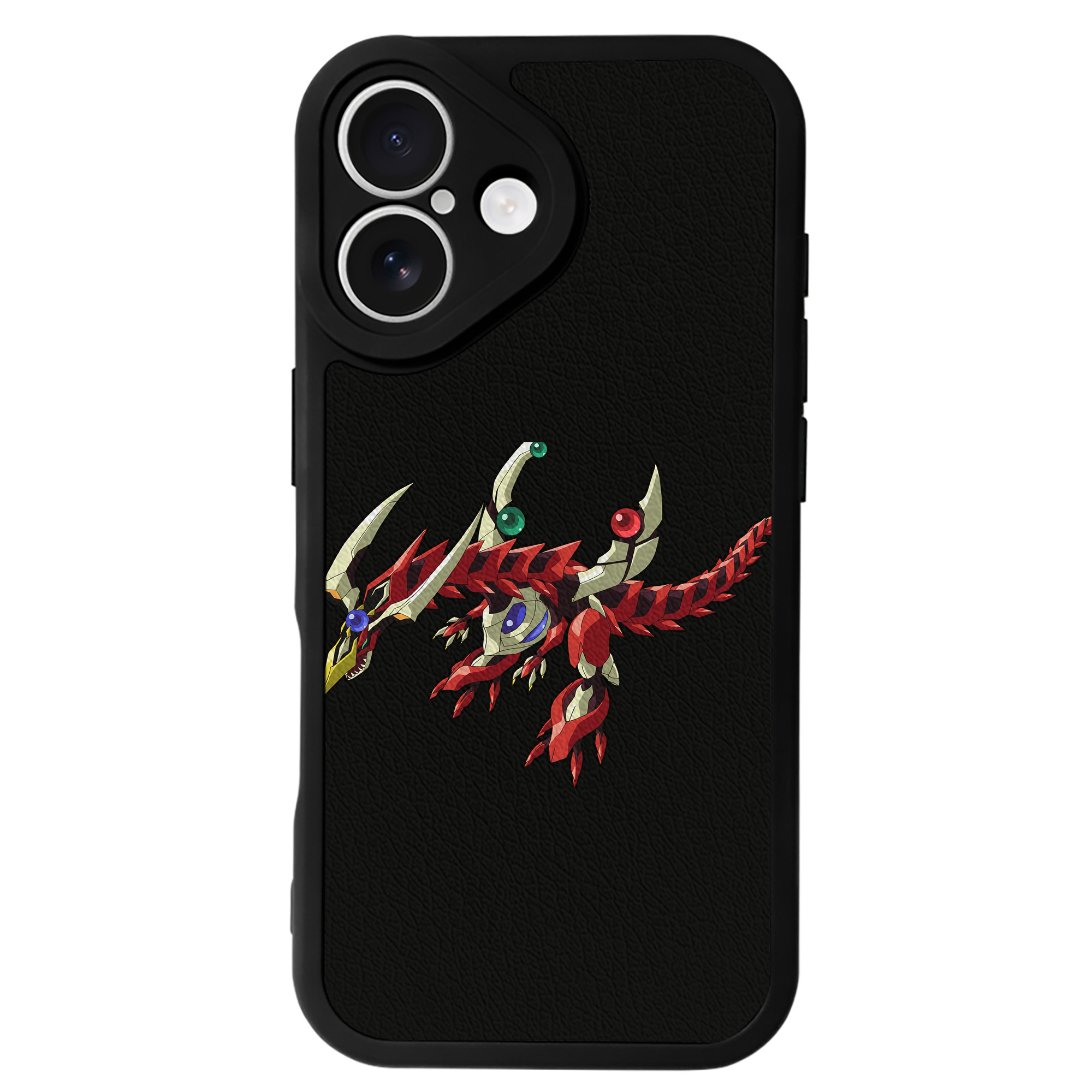 遊☆戯☆王 Yu-Gi-Oh! 【iPhone 16シリーズ対応】シリコンスマホケース（レザー調） 材質：シリコン